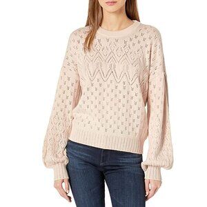 NWT Joie Women's Size S PHILLIPA Pointelle Knit Sweater MSRP $248